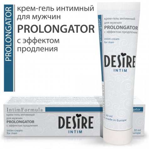 Продлевающий крем-гель DESIRE Prolongator - 30 мл.